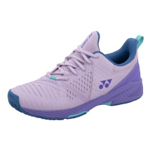 Yonex Tennisschuhe Sonicage 3 Clay/Sandplatz violett Damen